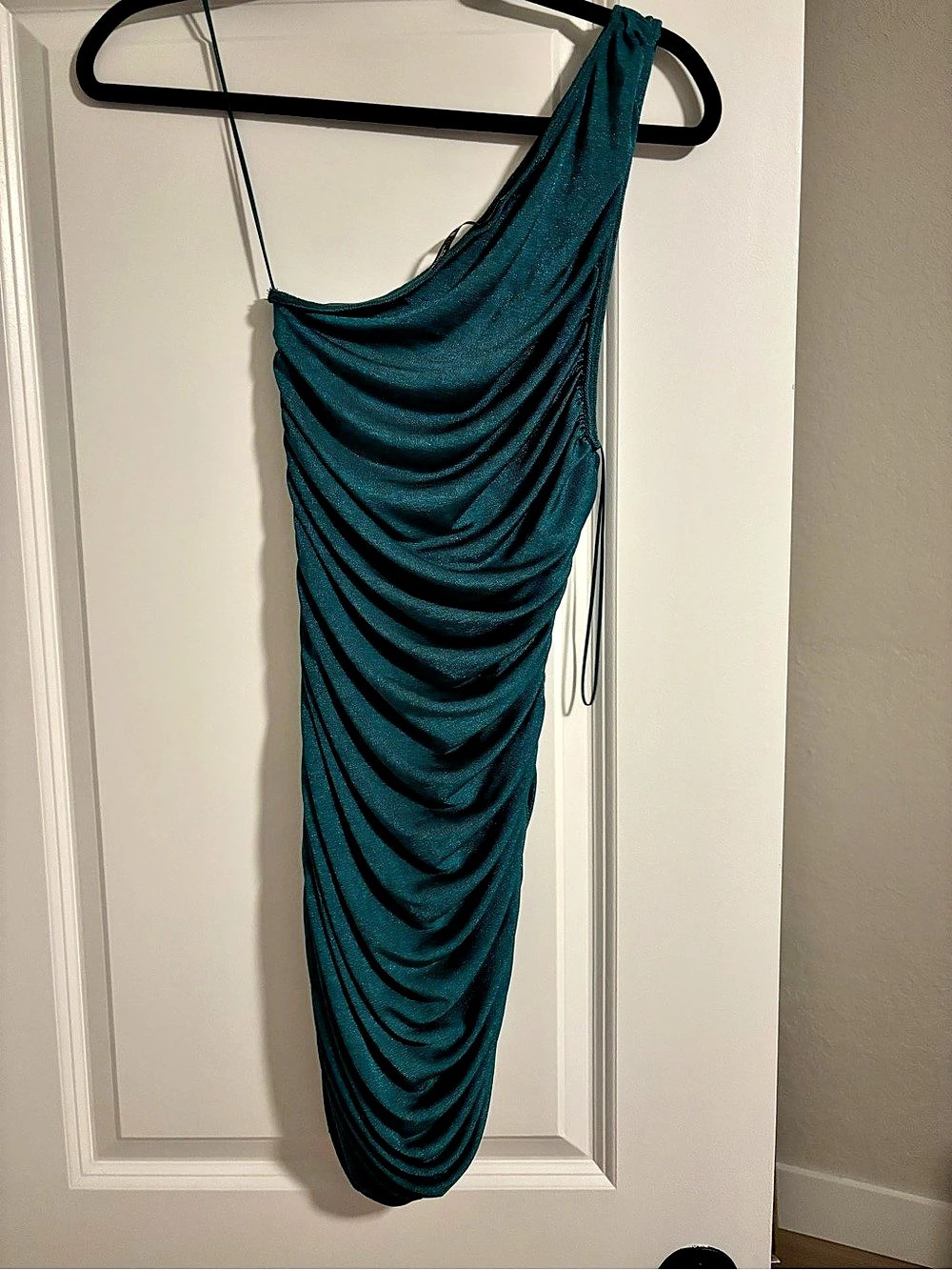 Lioness Ruched Mini Dress in Green Size XS Like New